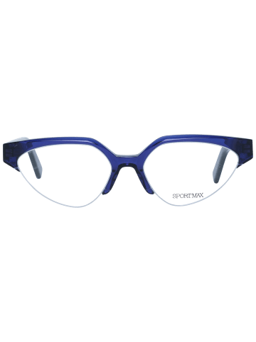 Damen Optische Fassungen Trapez Blau
