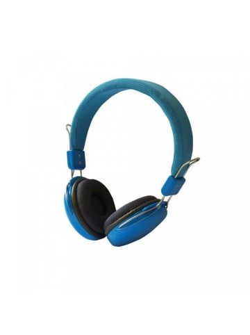 Kopfhörer Mikrofon AP-60B blau 1,2 m Kabel Miniklinke 3,5 in Blau