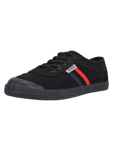 Sneaker Retro Canvas in 1001S Black Solid