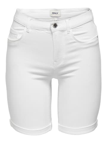 Jeans-Shorts in White