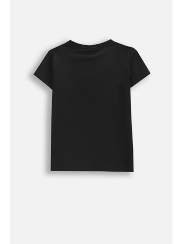 T-Shirt mit kurzen Ärmeln in schwarz