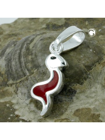 Anhänger 16x6mm Silber 925 in silber