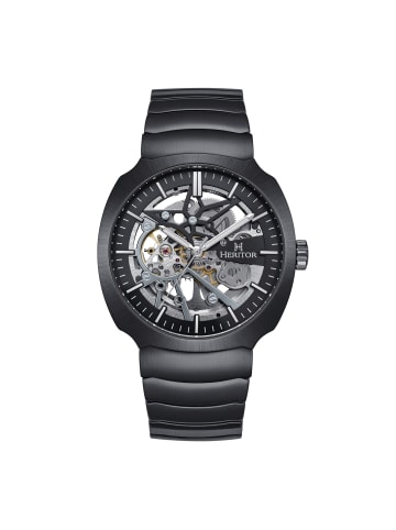 Magnus Uhr mit Edelstahlarmband in Gunmetal