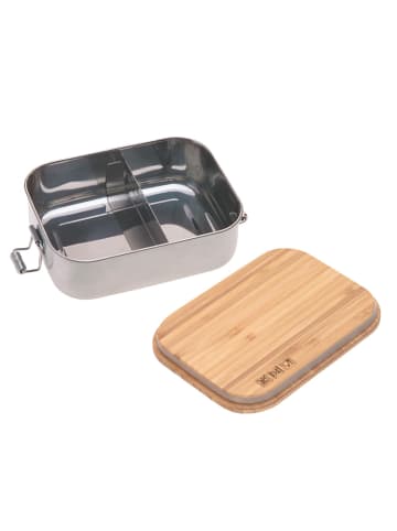 Lässig Brotdose Kinder - Edelstahl Lunchbox, Bamboo Garden Explorer
