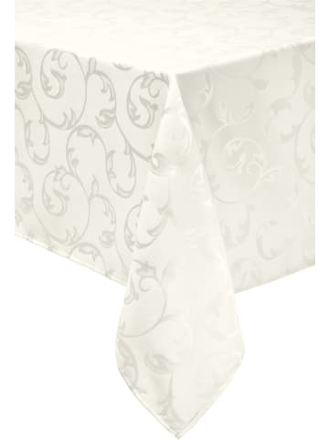 Jacquard Tischdecke Greven in creme