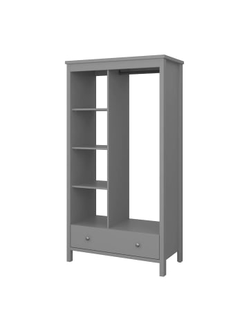 Kleiderschrank Tromsø Grau 90 x 45 cm