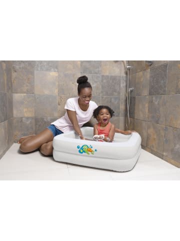 Baby Planschbecken Scrub-A-Dub 86x86x25cm in grau