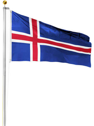 Fahne Länderflagge 90 cm x 150 cm in Island
