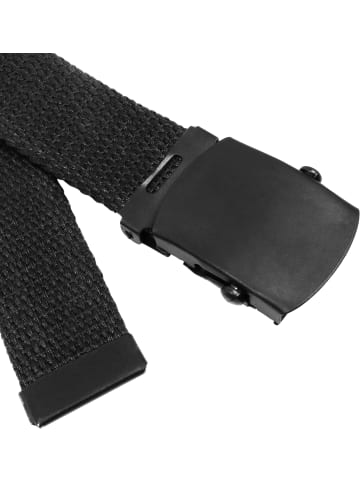 Gürtel mit Metallverschluss in Schwarz
