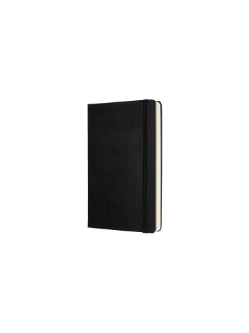 Notizbuch mit festem Einband, Blanko  "Classic Expanded" in Schwarz