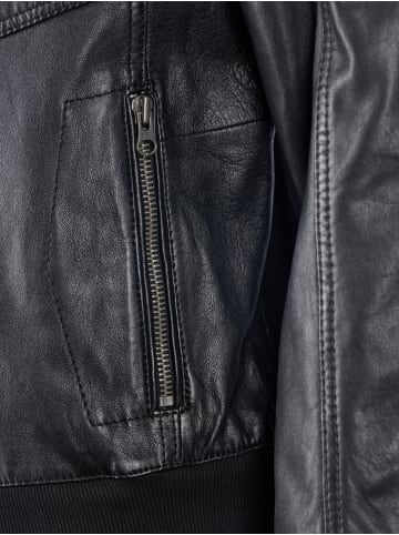 Lederblouson 6010092-2 in schwarz