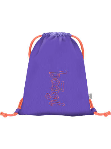 Turnbeutel in Violett Orange