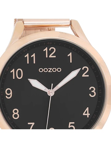 Analog-Armbanduhr Oozoo Timepieces rosegold groß (ca. 42mm)