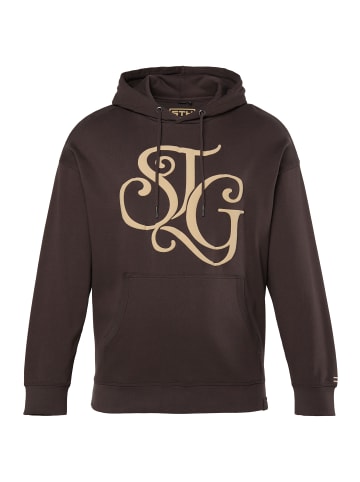 Sweatshirt in kastanienbraun