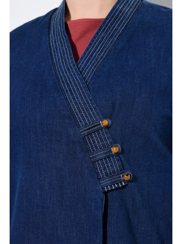 Jacke in dark blue denim