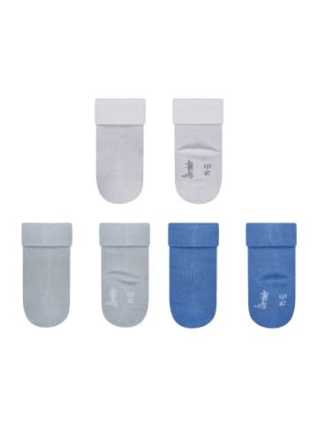 Baby Socken 3er-Pack uni