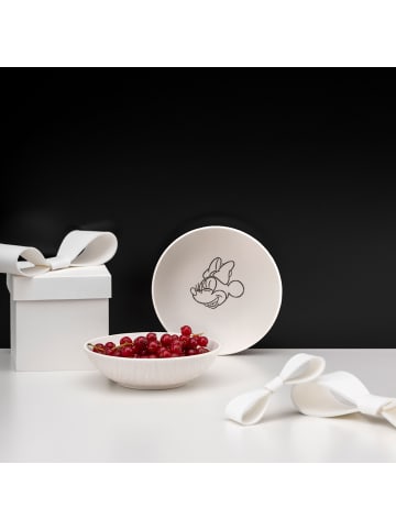 6er Set Dessertschalen Manufacture Rock Blanc - Mickey Mouse in Weiß ø 13,2 cm