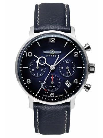 Herrenuhr Solar Chronograph LZ129 Hindenburg Blau
