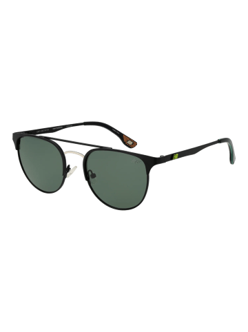 Herren Sonnenbrillen Browline Schwarz