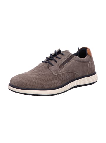 Sportliche Schnürschuhe in Grau