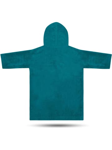 Kinder langarm Poncho Pichilemu in Blau