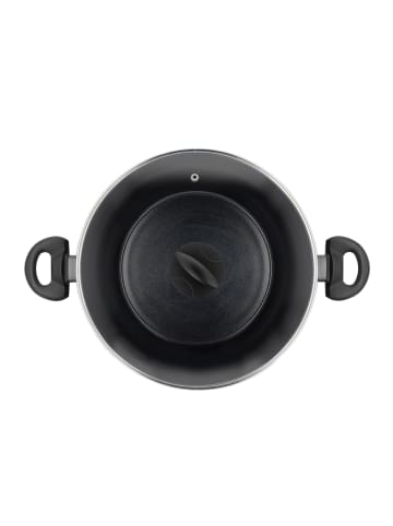 Brattopf Ceramica in Schwarz