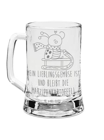 Krug Smörle Rodeln mit Spruch in Transparent