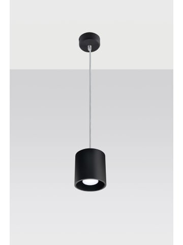 Hängeleuchte RODA 1 in Schwarz aluminium Ø runde Lampe loft Gu10 NICE LAMPS