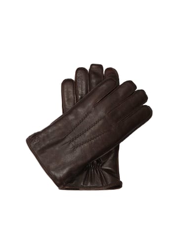 Handschuhe (Echt-Leder)  BRAK in Dunkelbraun