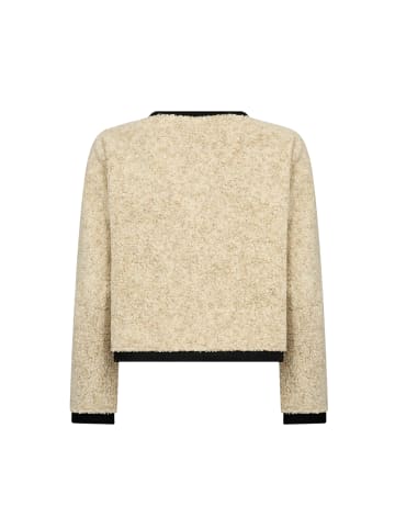Strickjacke SC-BESSIE in 91620C CREAM MELANGE COMBI