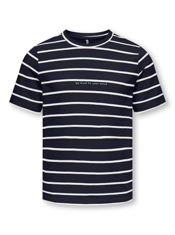 T-Shirt Streifen Bio-Baumwolle Koghelle in night sky