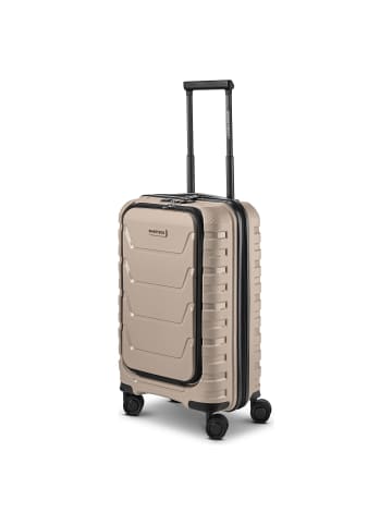 Edition 01 4 Rollen Kabinentrolley 55 cm Laptopfach beige