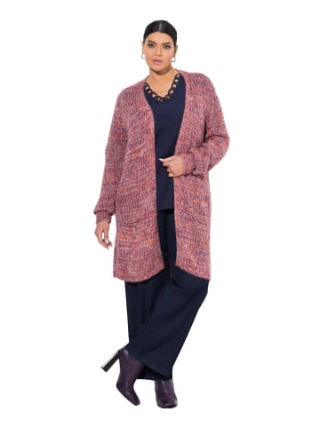 Strickjacke in rostbraun