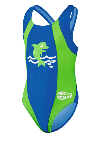 Badeanzug BECO-SEALIFE® in blau grün