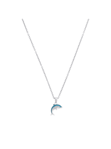 Kette mit Anhänger Silber 925, rhodiniert in Silber
