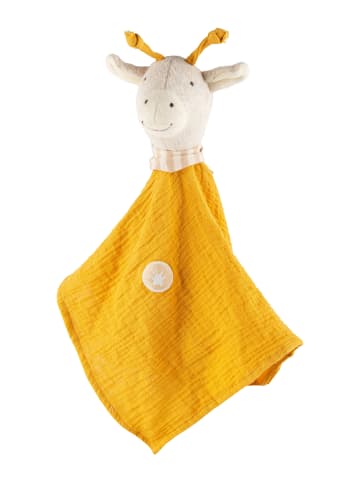 Schnuffeltuch Trösterchen Giraffe sigibaby in gelb