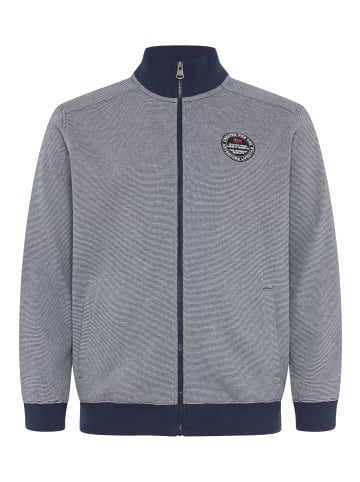 Sweatjacke in blau