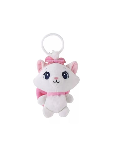 Marie Pink Bow 3D Plüschfigur mit Aufhänger,