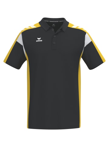 Unisex Erwachsene, Erwachsene Poloshirt function in schwarz/gelb
