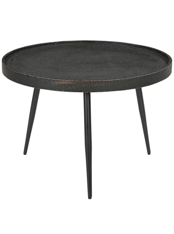 home24 Couchtisch aus Holzwerkstoff im Industrial-Stil in Schwarz