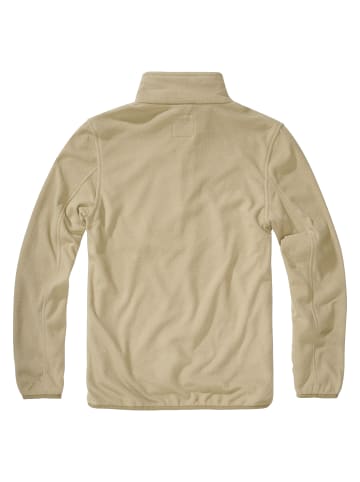 Fleece Zipthrough in camel