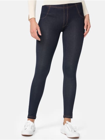 Treggings in Jeans-Optik in dunkeljeans