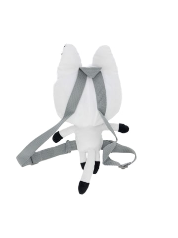 Gabby's Dollhouse 3D Plüsch Rucksack Kindertasche mit Mehrfächer in weiß