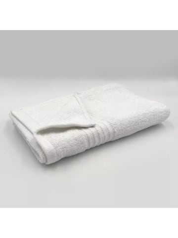 Weißes Premium-Handtuch in Hotelqualität aus 420GSM-Material, 70x140