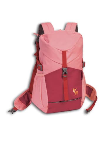Polyester, recycelt Kinderrucksack, Fabrizio Rucksack rosa ca. 28cm