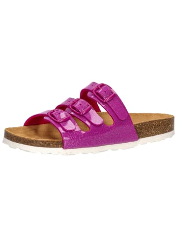 Pantolette "Bioline Kids Glitter" in Rosa