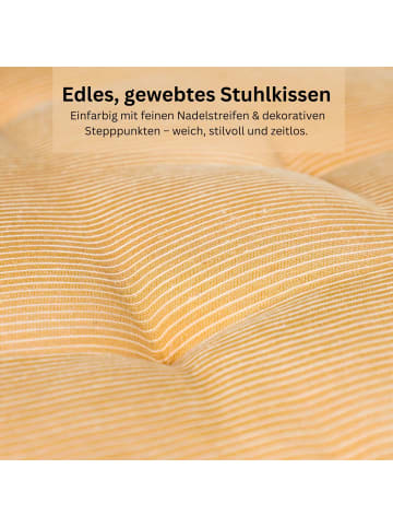 Sitzkissen NEEDLESTRIPE in Gelb