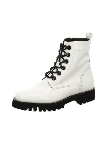 Stiefelette in weiß