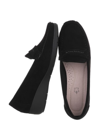 Halbschuh in Schwarz