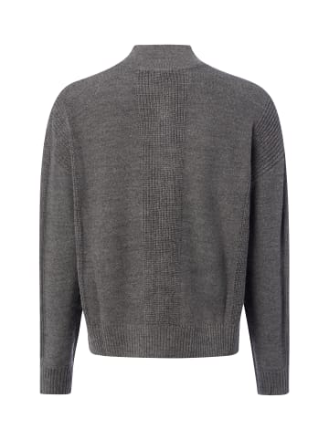 Strickjacke in anthrazit - 0001